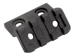 Magpul MAG604-BLK M-LOK Offset Light/Optic Mount Black Aluminum