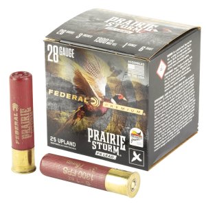 Federal Premium Prairie Storm 28 Gauge 3" 7/8 oz #6 Shot 25/Box