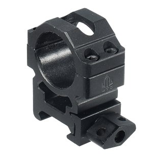 Leapers UTG RG2W1154 Medium Profile 1" Scope Rings Picatinny QD Design