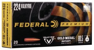 Federal GM224VLKBH2 224 Valkyrie 80.5gr Berger OTM 20 Rounds
