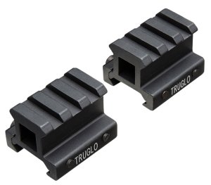 GSM Outdoors TG-8982B Riser Mount Picatinny 3/4 In 2pc