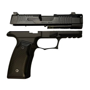 Sharps Bros SBGM16 Echelon Grip Module Black Anodized 7075 Aluminum...
