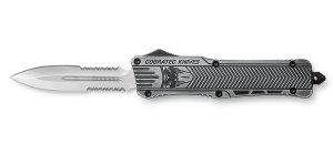 CobraTec Knives CTK-1 Large OTF 3.75 In D2 Steel Dagger Knife