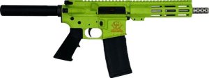 Great Lakes GL15223SSP AR-15 Pistol .223 Wylde 7.5" SS Barrel Zombie