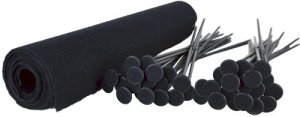 Gun Storage Solutions RR40SKBL Large Rifle Rod Kit .22 Cal 40 Pack 19"x60"