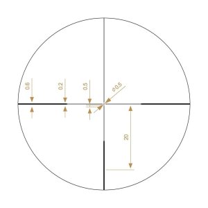 Riton 3P312ASI23 3 Primal 3-12x56 Rifle Scope HD Glass Matte Black