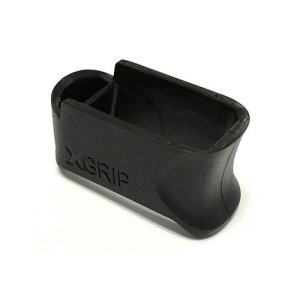 X-GRIP XGGL43-9 9mm Mag Spacer Adapts ETS 9Rd Magazines Black
