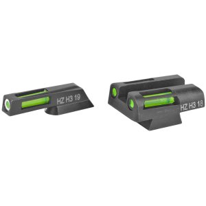 Hi-Viz CZN321 LightWave H3 Night Sights Green/White Tritium/Fiber Optic