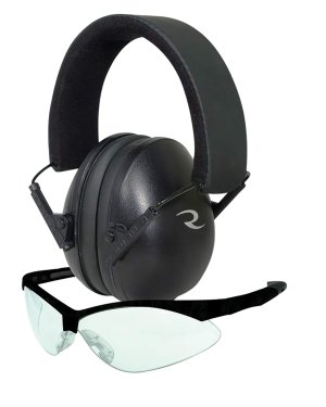 Radians LS0100CKCS Junior Glasses Clear Lens Black Frame NRR 21