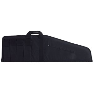 Bulldog BD420 Tactical Rifle Case 45 In Black Water-Resistant Nylon