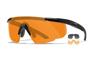 Wiley X 308 Saber Advanced Smoke Gray/Clear/Light Rust Lens