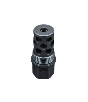 SilencerCo AC5232 Compact Radial Brake 30 Caliber Matte Black 1/2x28