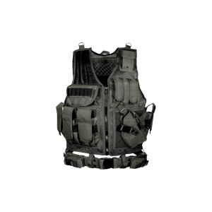 Leapers UTG 547 Law Enforcement Tactical Vest Black PVC-V547BT