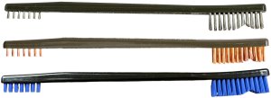 Proshot AP3PK Nylon Bronze SS Utility Brushes 3-Pack