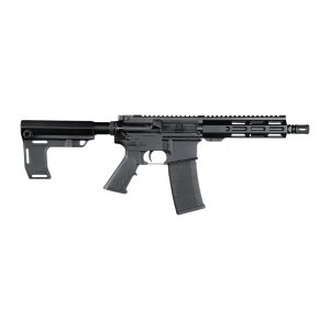 Andro Corp Industries 3008CBMPS ACI-15 CQB 300 Blackout 30+1 Black Nitride Threaded Barrel, Black Anodized Aluminum Receiver w/Picatinny Rail, M-LOK Handguard, Black Polymer SBA3 Pistol Brace, A2 Grip
