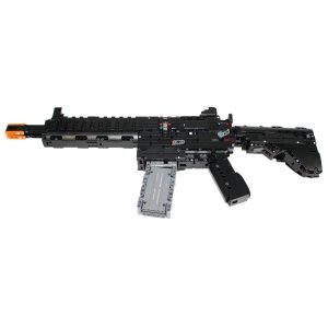 Caliber Gourmet CBG-BB-3 Building Block Machine Gun Toy Multi-Color