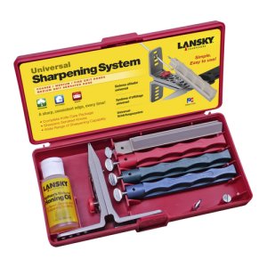 Lansky Universal Controlled-Angle Sharpening System Adjustable V-Guides