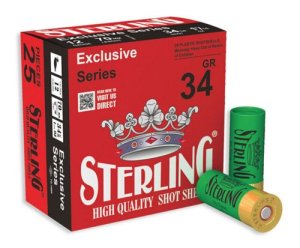 Sterling Exclusive 12 Gauge 2.75" #7 Shot Shell 1 3/16 oz 25 Rounds