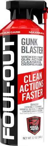 Real Avid AVDCB12A Foul-Out Gun Blaster Cleaner 12oz Aerosol