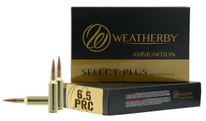 Weatherby R65PRC156EH Select Plus 6.5 PRC 156gr Elite Hunter Ammo