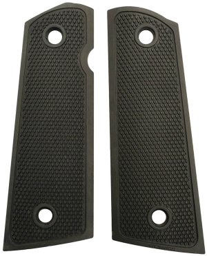 Pro-Shot Products Archangel AA107 1911 Aluminum Grip Panels Black Anodized
