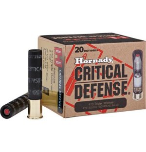 Hornady Triple Defense 86238 .410 Bore 2.5 In 20 Rounds FTX Slug