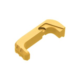 Tyrant CNC Gold Aluminum Extended Mag Release Glock Gen4-5