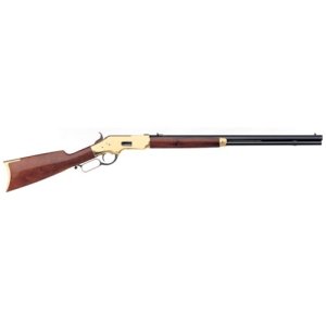 UBERTI 1866 Yellowboy Sporting Brass 45 LC 24.25" 13rd Lever Rifle w/ Octagon Barrel -Blued | Walnut