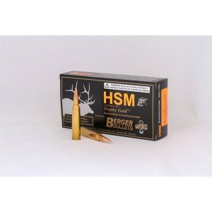 HSM 6REM95VLD Trophy Gold 6mm 95gr Berger VLD Match 20 Rounds