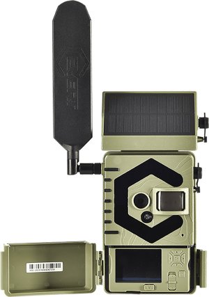 Covert Cameras CC0234 Interceptor Solar Camera 32MP 2K GPS 2in Screen
