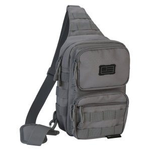 Evolution Outdoor Evods Shoulder Sling Pack Water-Resistant Gray