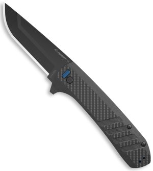 Outdoor Edge VX430A Razor VX4 EDC 3 In Black Carbon Fiber Knife