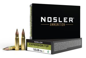Nosler 40040 E-Tip 7.62x39mm 123gr Boat Tail Lead-Free 20 Rounds