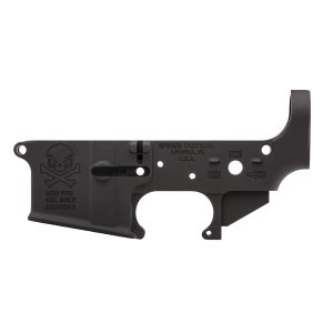 Spike's Tactical Multi-Cal PHU Skull Stripped Lower Receiver, Black