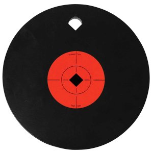 Birchwood Casey 47614 AR500 Steel Target 10 Inch Black/Orange 0.375 Inch