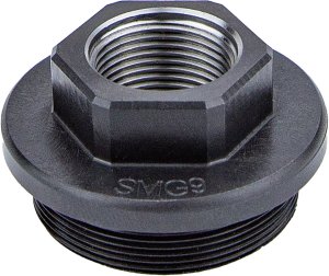 KGM A-SMG9-DTA-S-4 9.00In Direct Thread Adapter M13.5x1 LH