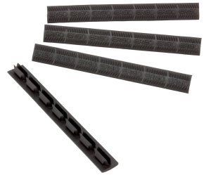 Ergo Grip WedgeLok M-LOK Slot Cover Black Rubber 4-Pack 4332BK