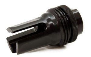 Kaw Valley KVPFHASR10 M14x1 LH Flash Hider Tactical