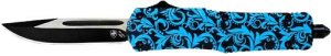 Templar LMDT331 Large OTF Knife, Maiden Teal, 3.5" Black Drop Point