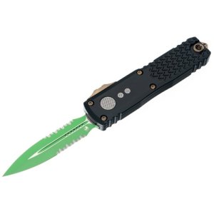 MICROTECH KNIVES UTX-85 Gen IV D/E P/S Jedi Master Green