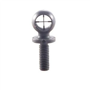 KNS Precision ARHDDU Brass Black Hooded Front Sight AR-15 Crosshairs