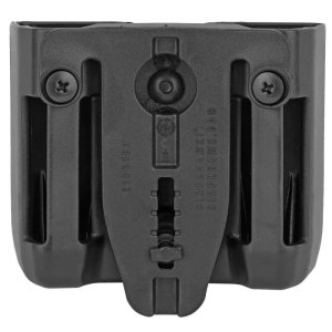 Blackhawk 410610PBK Double Stack Magazine Case Matte Black Polymer