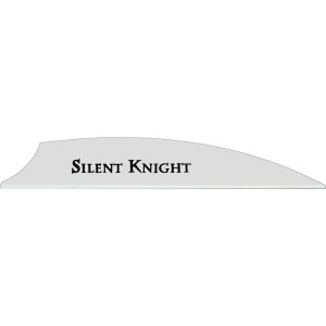 Flex Fletch Silent Knight Vanes SILENT36-WHT White 3 In 36 Pack