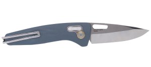 SOG One-Zero XR 12-73-04-57 Smoke Gray Aluminum S35VN Blade 3.10 In