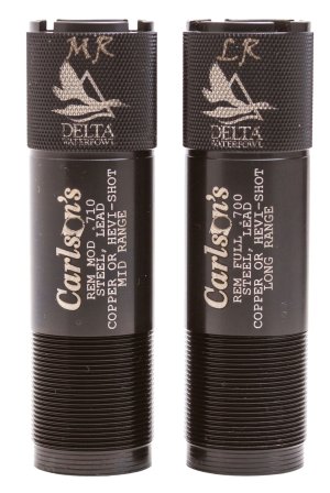 Carlson's 07260 Delta Waterfowl Rem Choke 12Ga Mid/Long Range Knurled