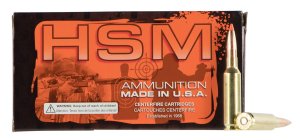 HSM Ammunition 22311N Match 223 Rem 77gr Sierra MatchKing BTHP 50rd