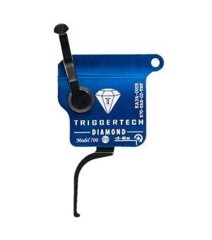 TriggerTech R70SAB02TNF Diamond Black Flat Trigger Remington 700 RH