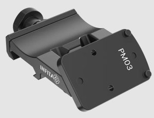 Infitac 45-Degree Offset Mount for Picatinny Rail
