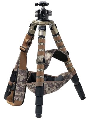 Athlon Optics Midas CF32 Carbon Fiber 10-Layer Tripod Arca Ball Head 5.7lb