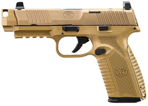 FN America 66-102127 Pistol 510 10MM 15+1 FDE Optics Ready